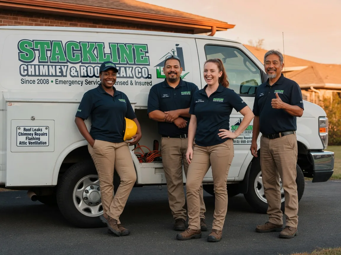 Chimney flashing repair company in Mission, SD